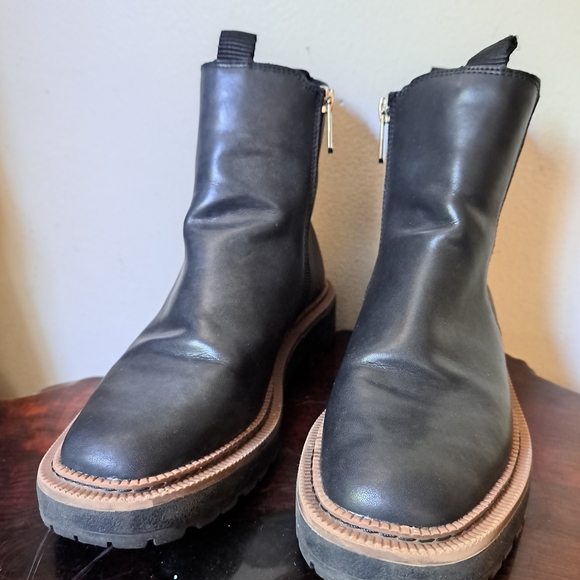 Sam Edelman Black Zippered Men's Boots US Size 3M - Picture 5 of 9